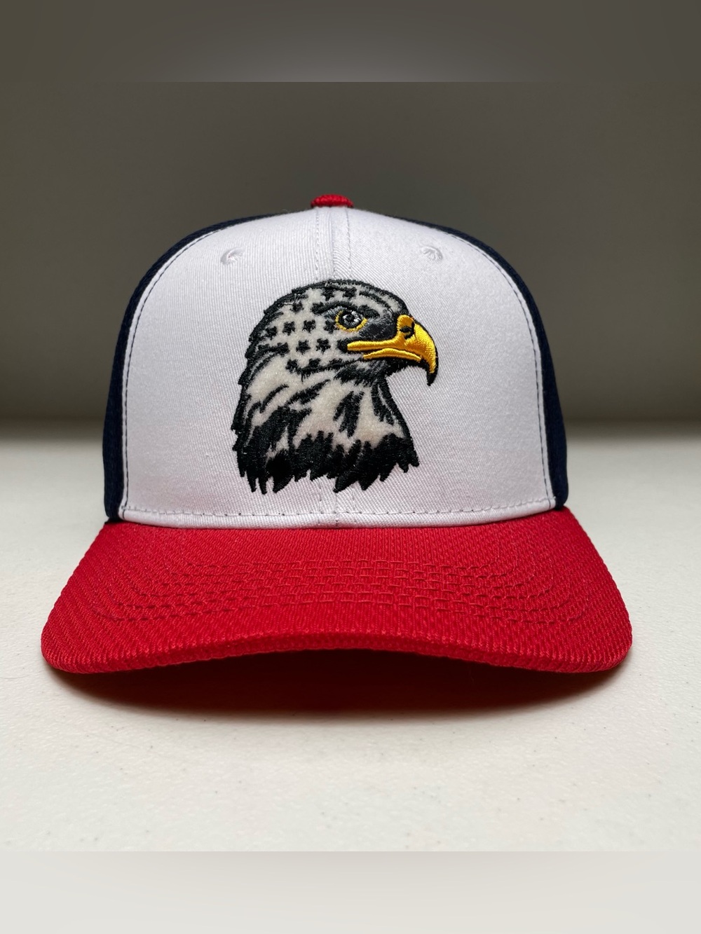 USA Eagle Embroidered Baseball Hat – Adjustable, Curved Brim Cap